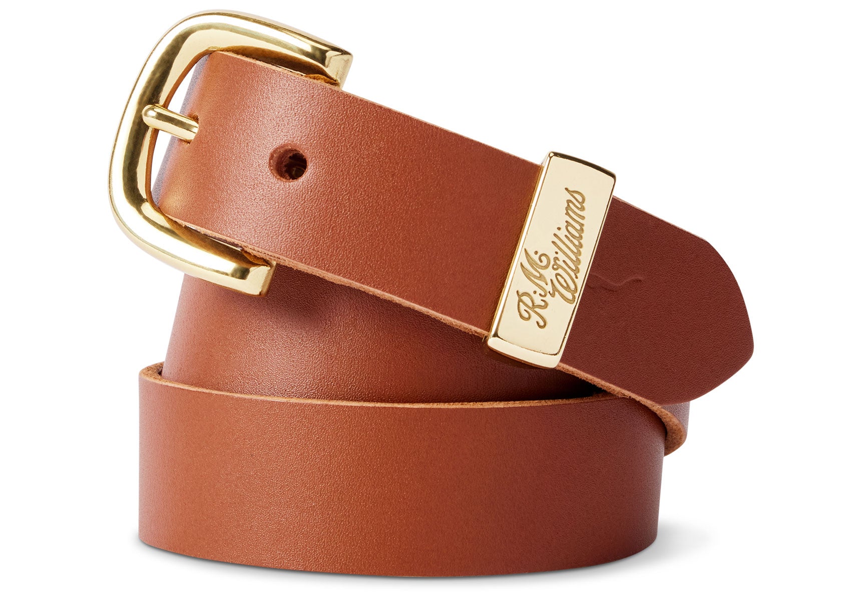 Womens-R.M.Williams-1-14-Allora-Belt-Accessories-BSD5ACHY501-Caramel