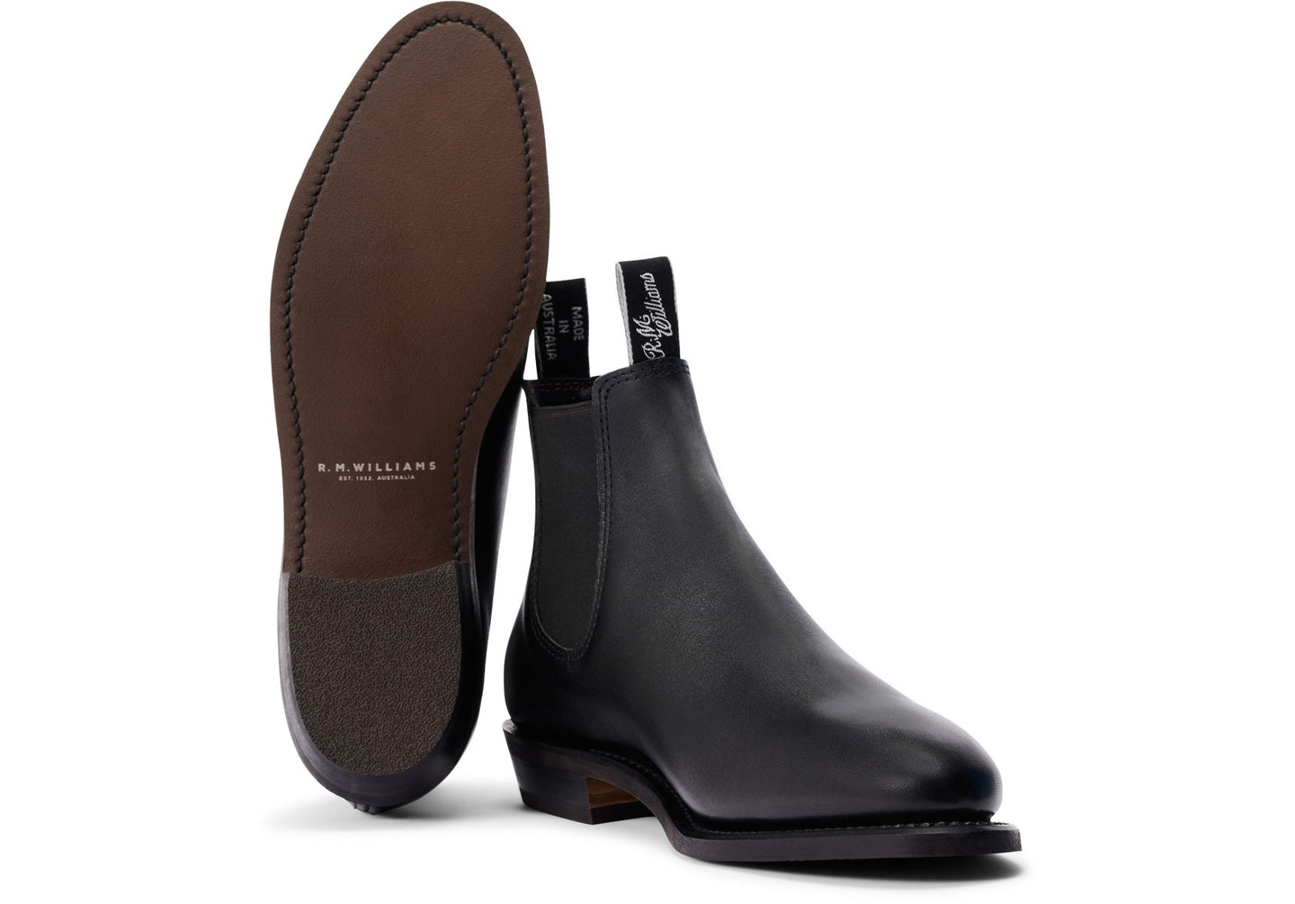 Womens-R.M.Williams-Adelaide-Rubber-Sole-Boots-B550Y.02DEDI-Black-1-Sole