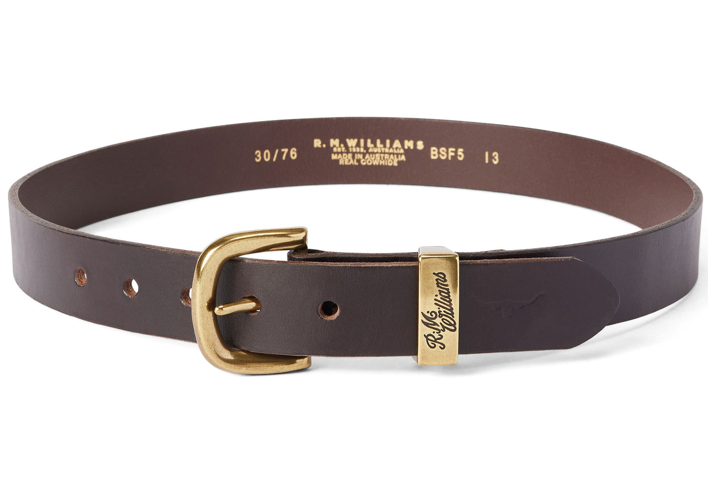 R.M. Williams 1 1/4" Allora Belt - Chestnut