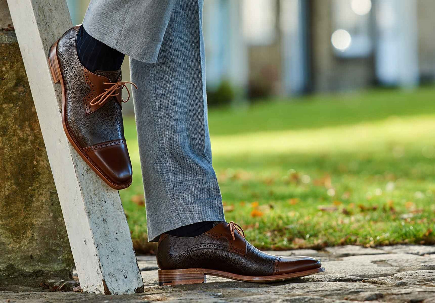 Barker Ashton - Brown Grain/Walnut Calf