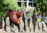 Barker Warrington - Rosewood Grain/Calf - 6.5 G