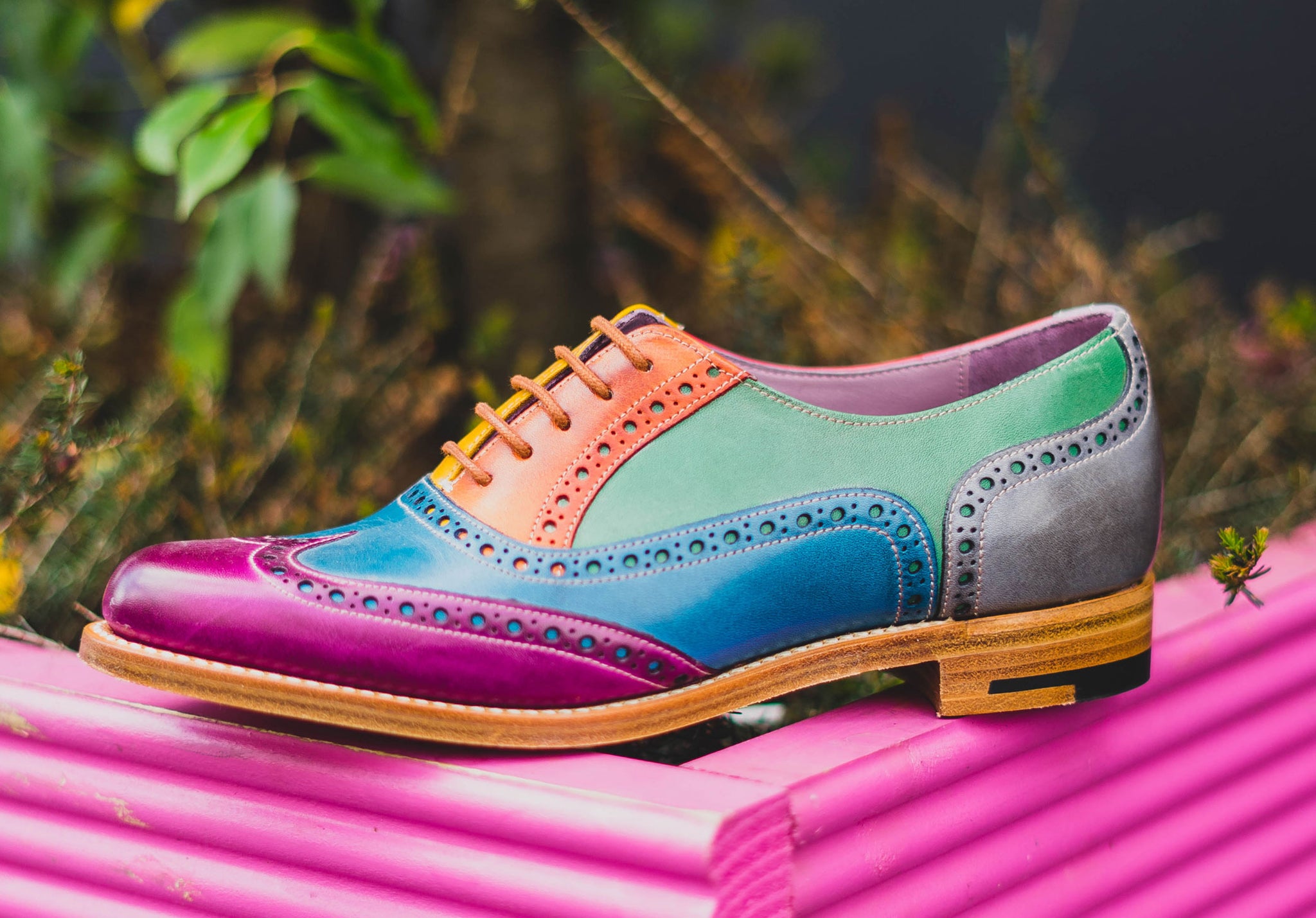 Barker Fearne - Multicoloured Hand Painted