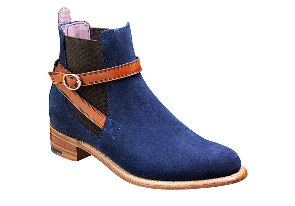 Navy Suede/Cedar Strap