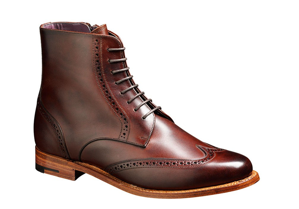 Barker Faye - Walnut Calf - D - Medium - 3 (WORN ONCE)