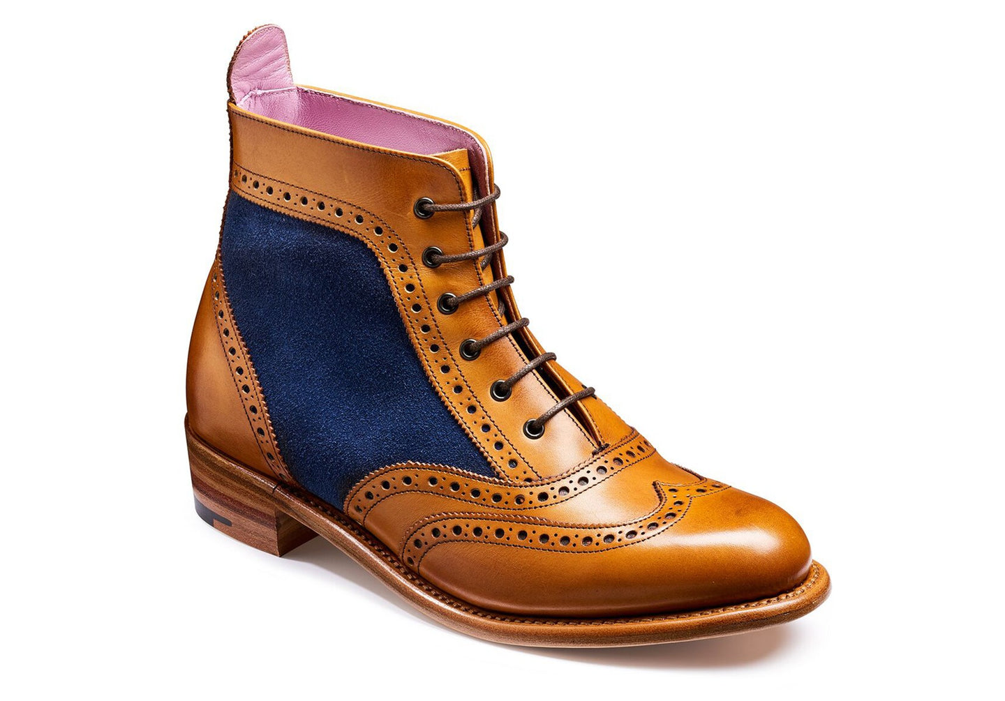 Cedar Calf/Blue Suede