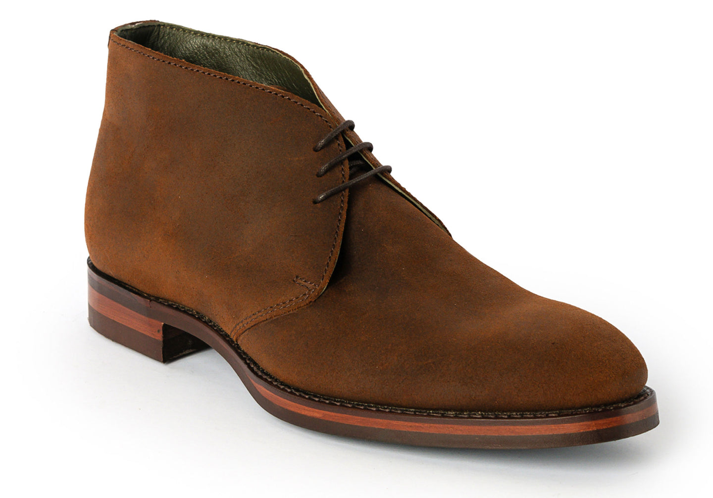Brown Waxy Suede