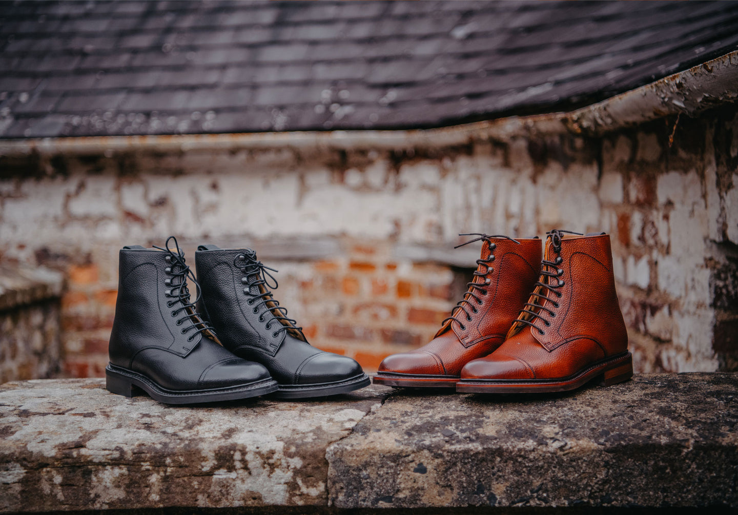 Barker Donegal - Antique Rosewood Grain