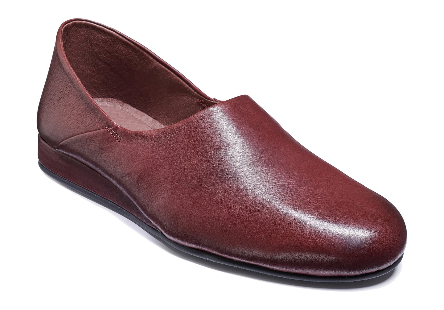 Burgundy Leather