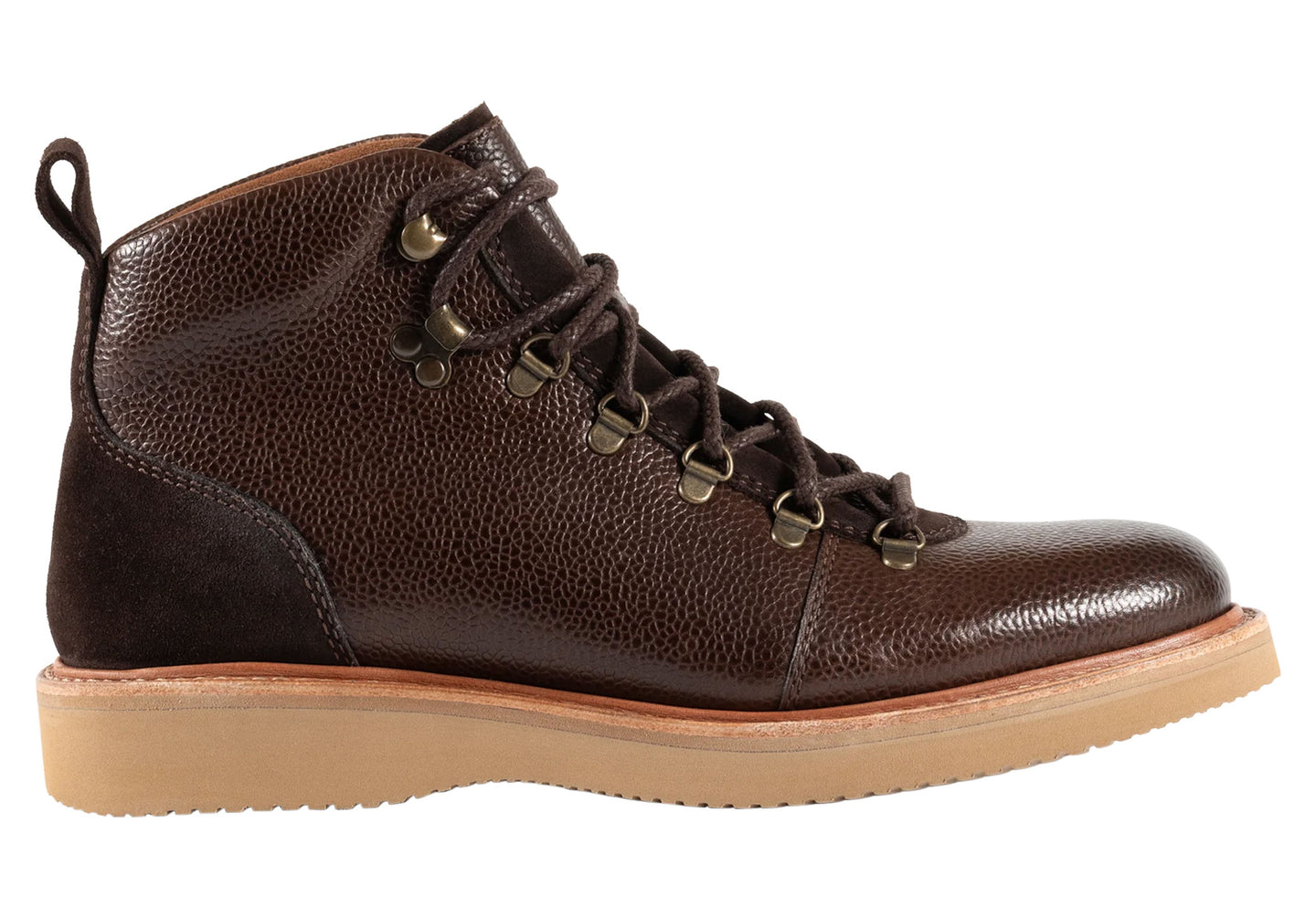 Barker Frank - Chocolate Grain/Chocolate Suede