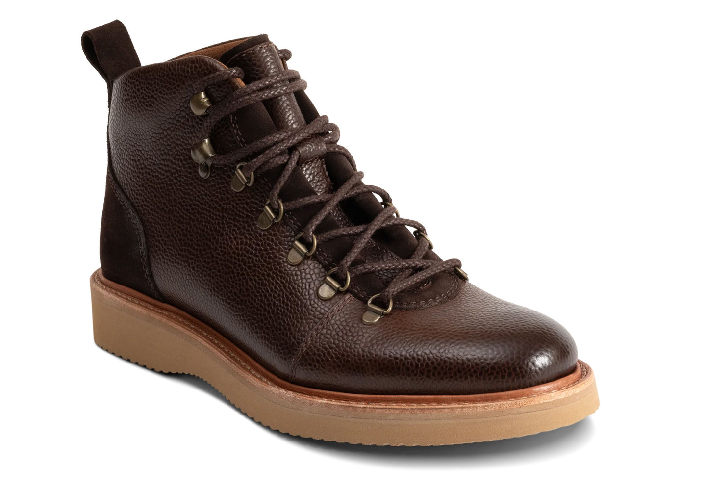 Chocolate Grain/Chocolate Suede