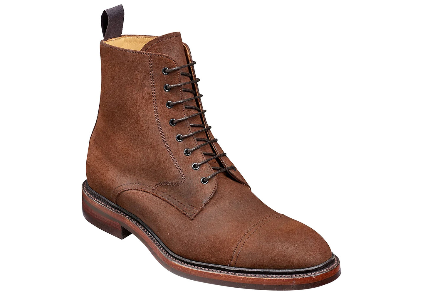 Mid Brown Waxy Suede