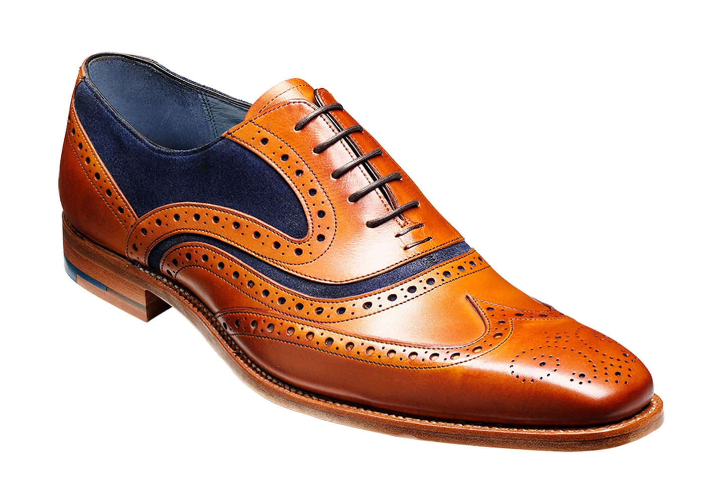 Cedar Calf/Blue Suede