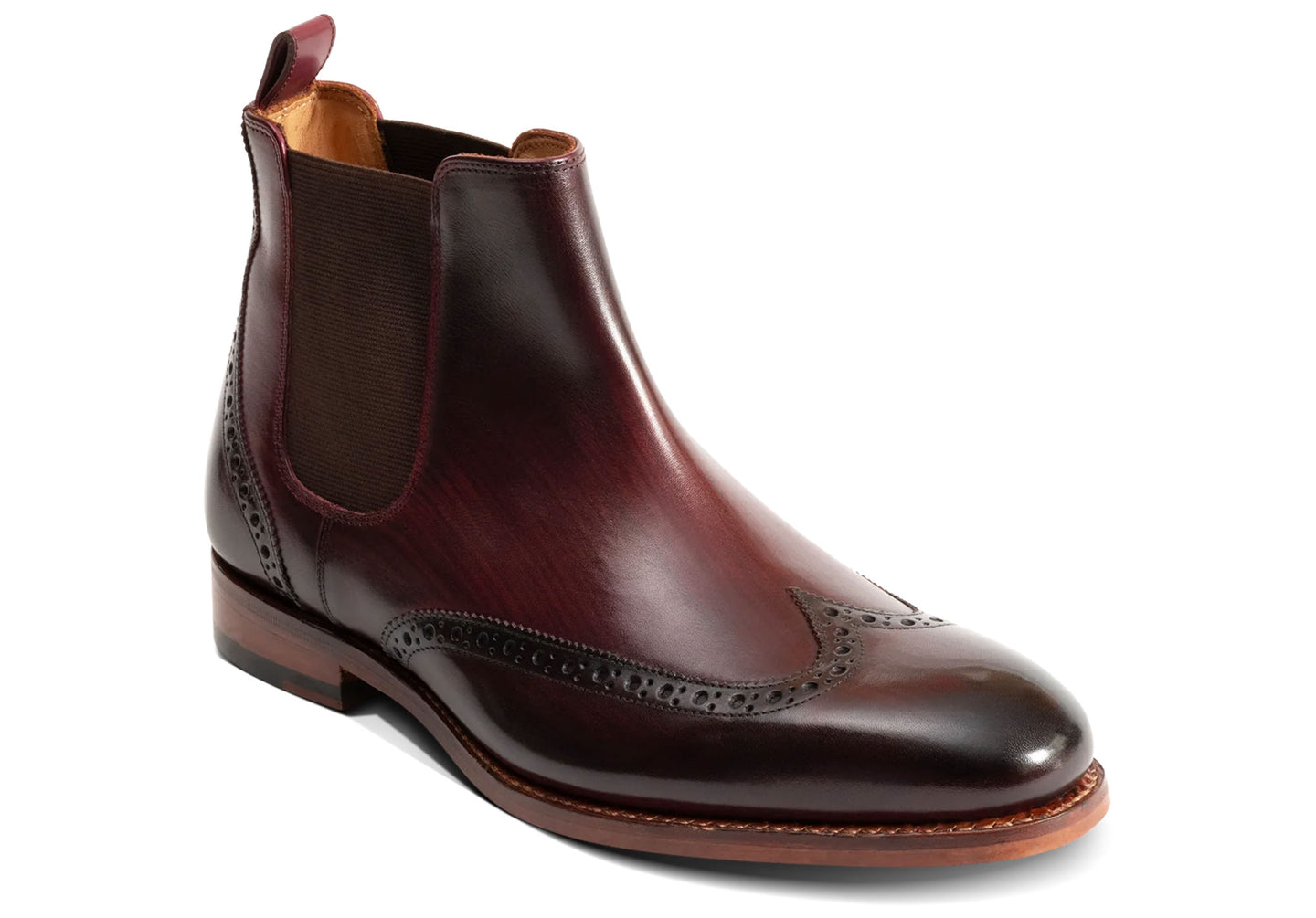 Burgundy Hand Patina