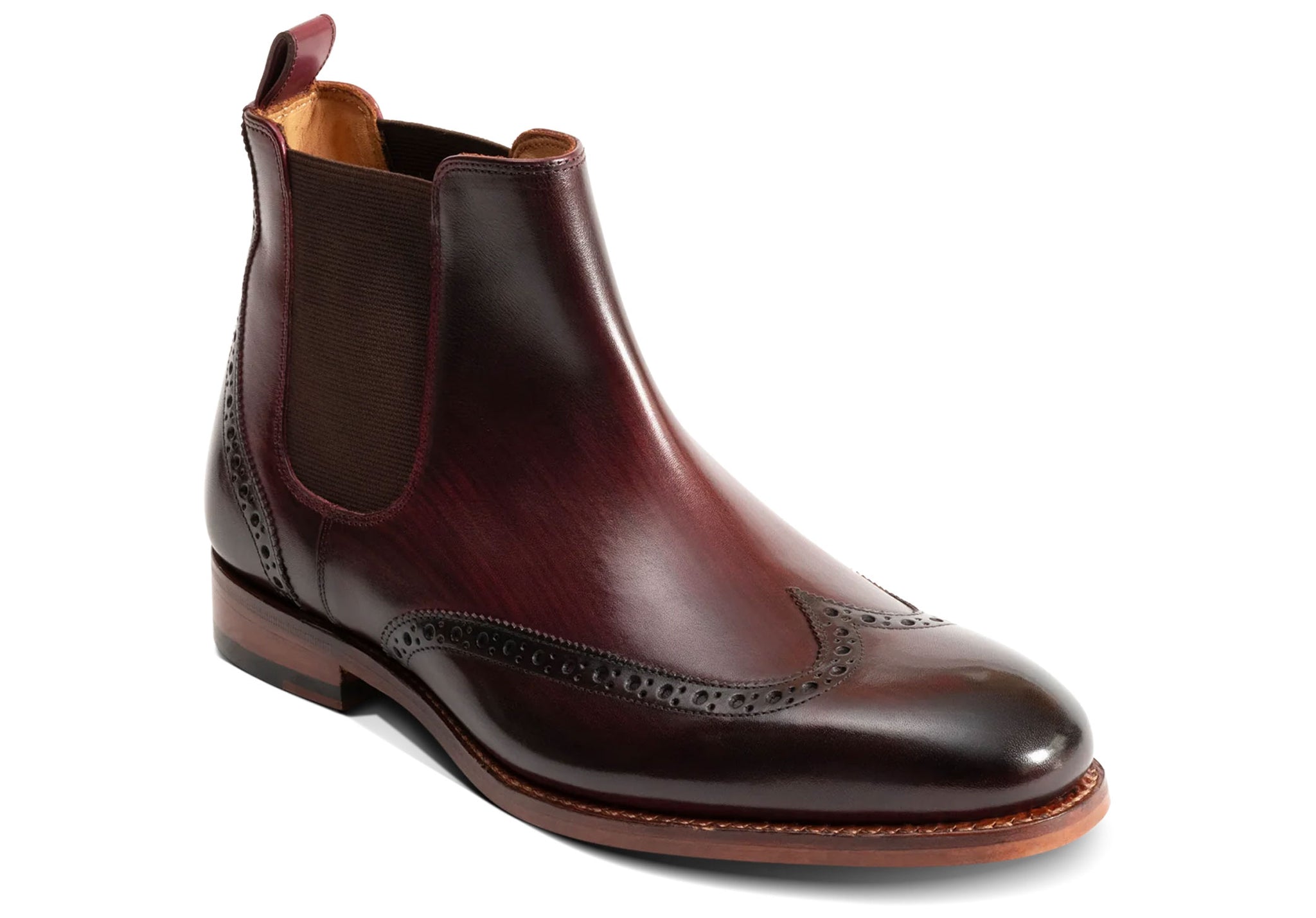 Burgundy Hand Patina