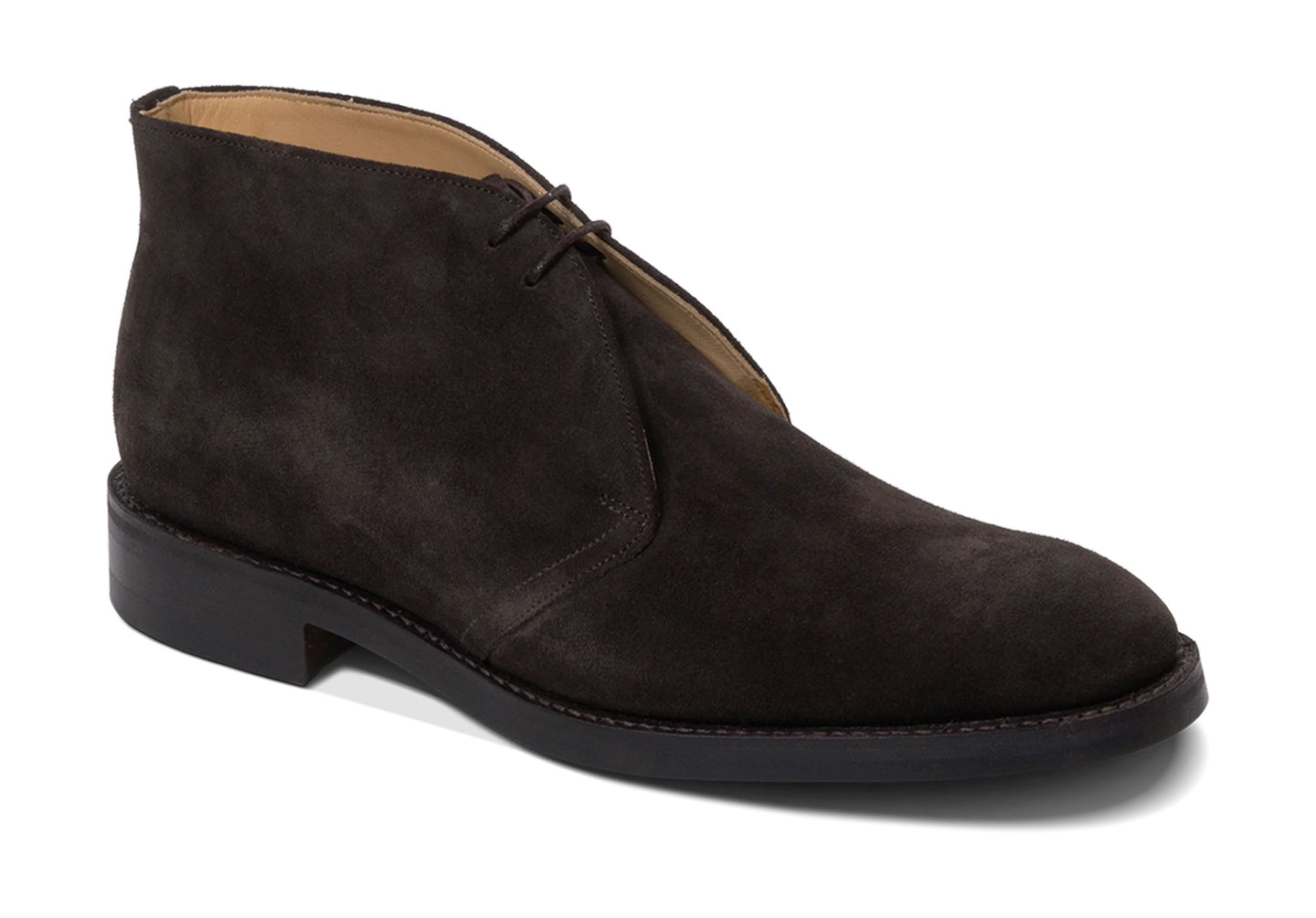 Dark Brown Suede