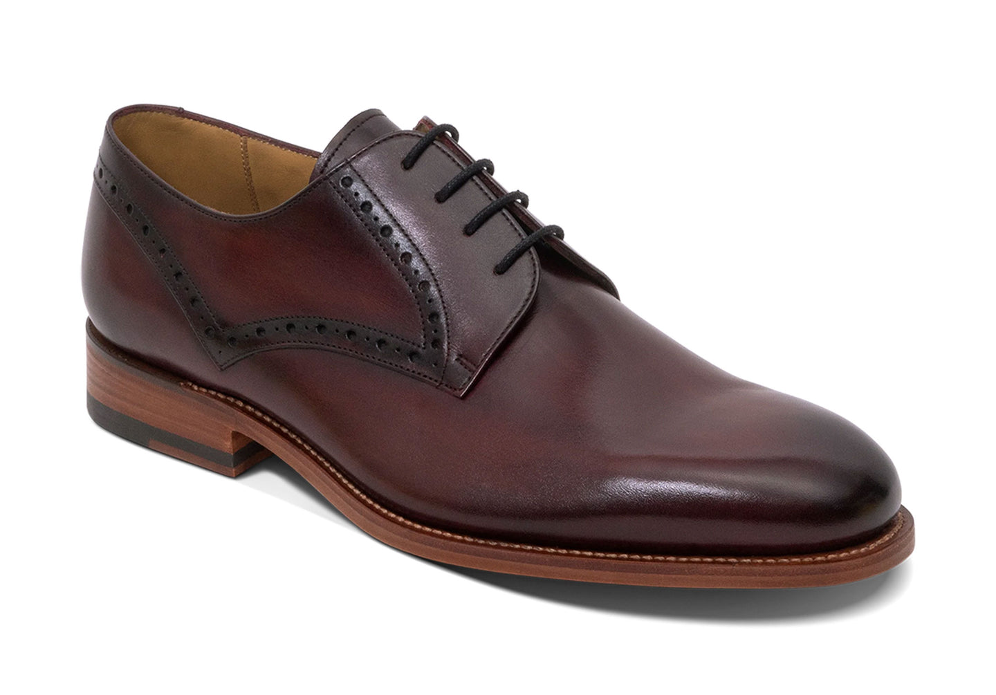 Hand Brushed Burgundy