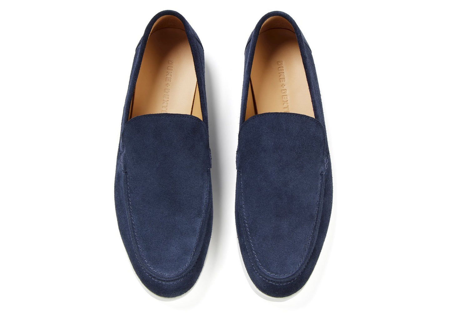 Duke + Dexter Scott - Navy Suede