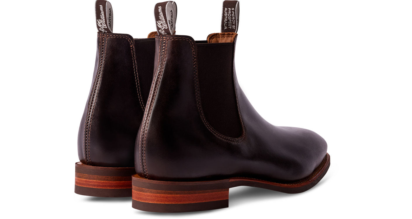R.M. Williams Comfort Craftsman Chelsea Boot - Chocolate