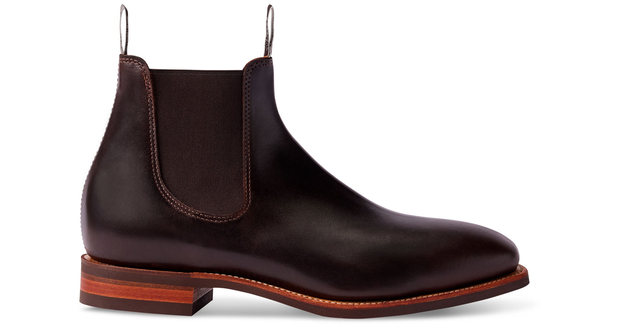 R.M. Williams Comfort Craftsman Chelsea Boot - Chocolate