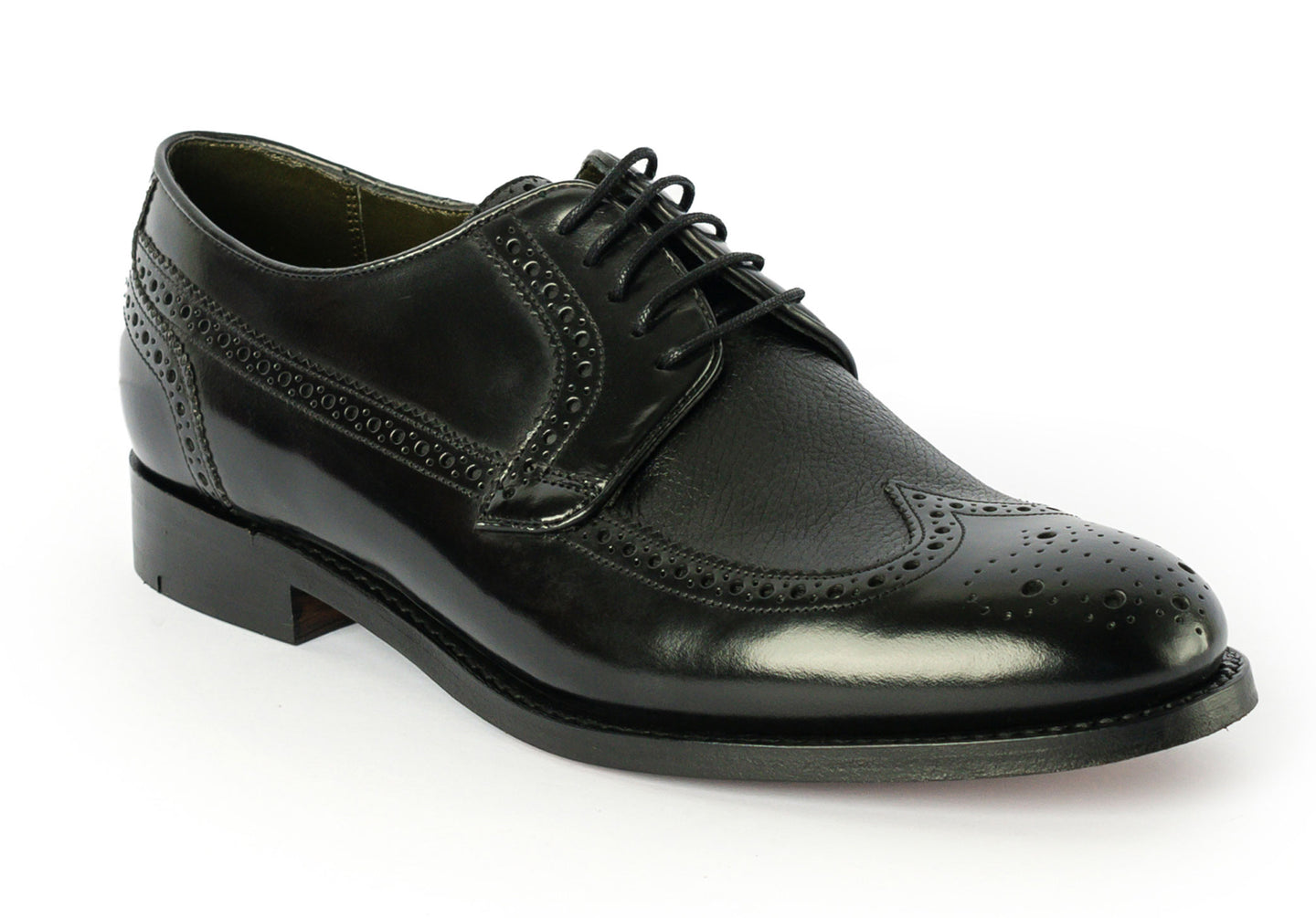 Black Hi-Shine/Black Deerskin