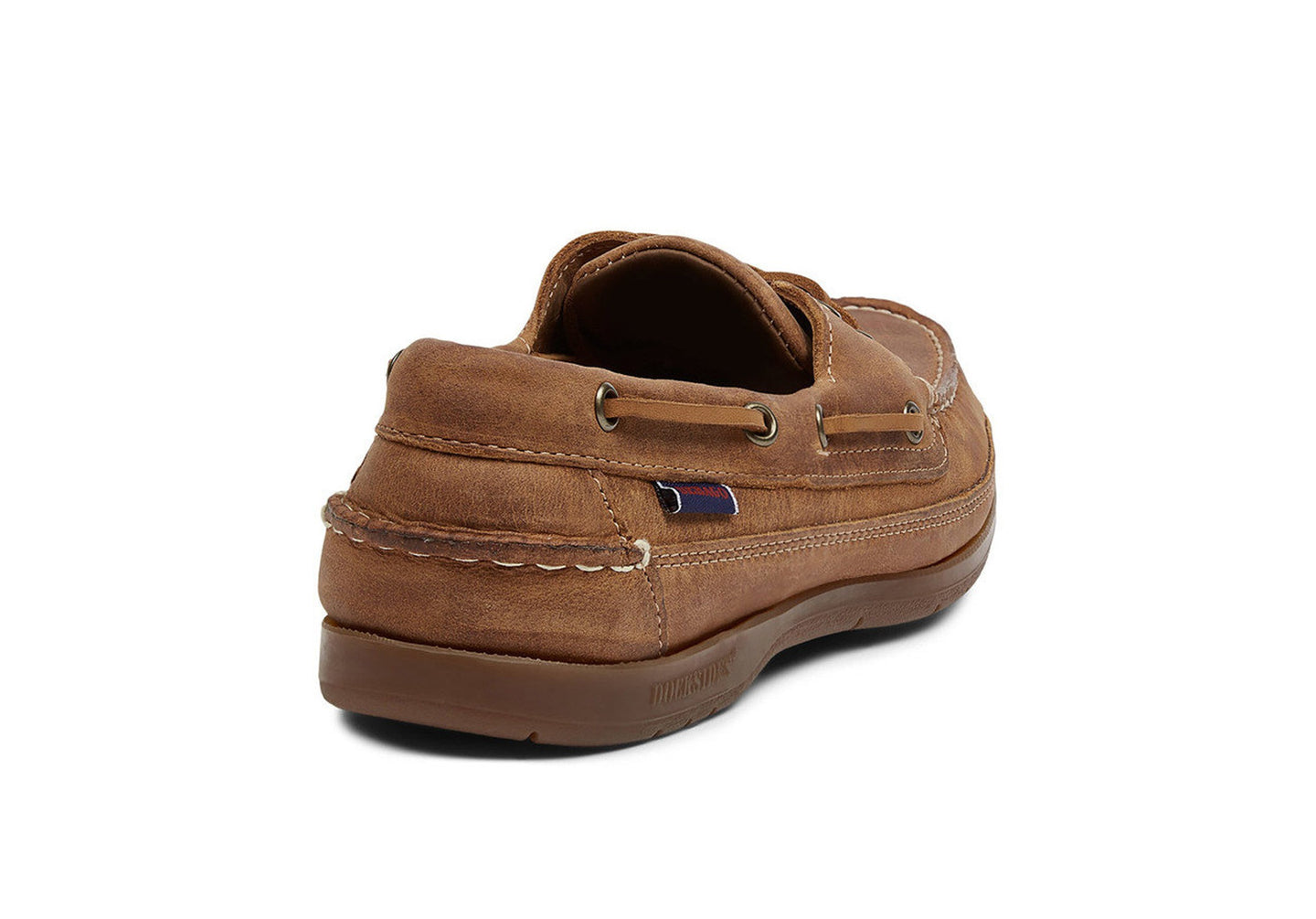 Sebago Schooner Vintage Leather Boat Shoe - Brown Tan