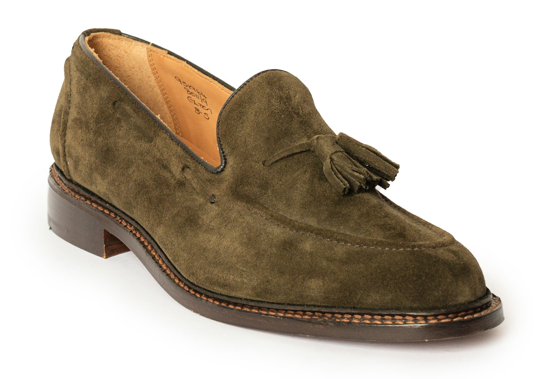 Tricker's Elton - Earth Castorino Suede | Robinson's Shoes