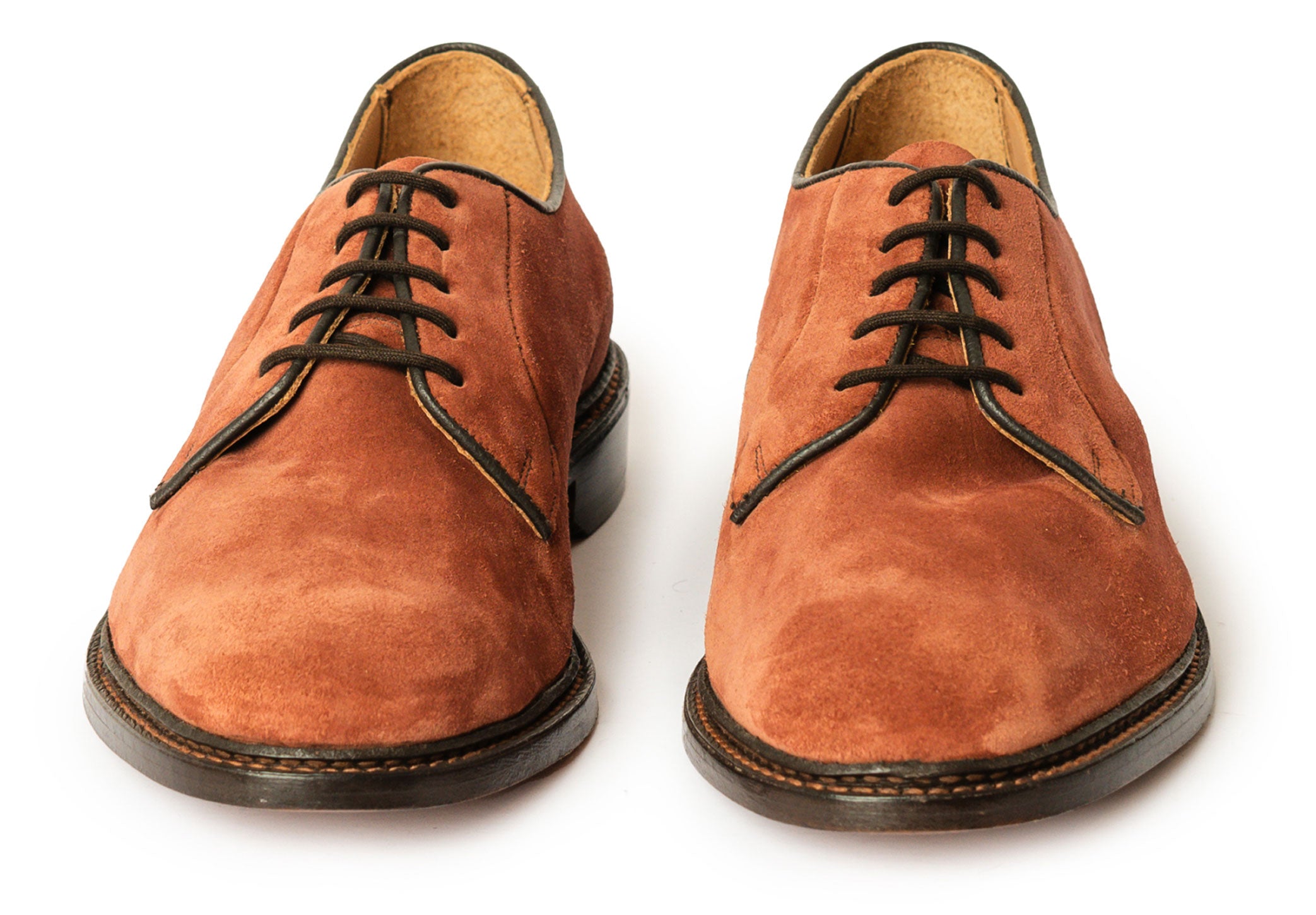 Tricker's Robert - Cherry Castorino Suede | Robinson's Shoes