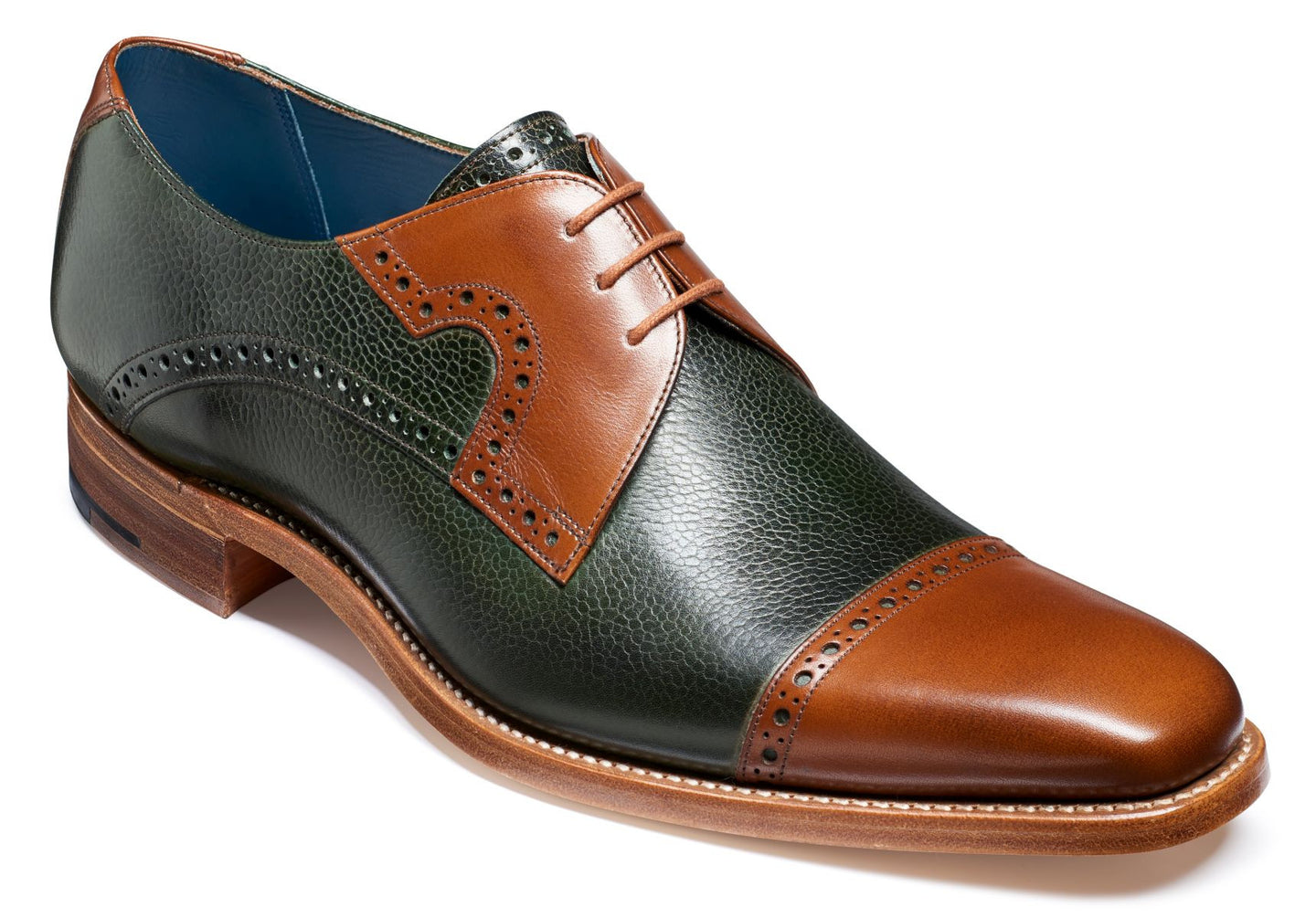 Green Grain/Walnut Calf