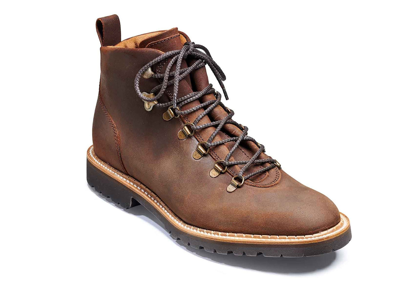 Mid Brown Waxy Suede