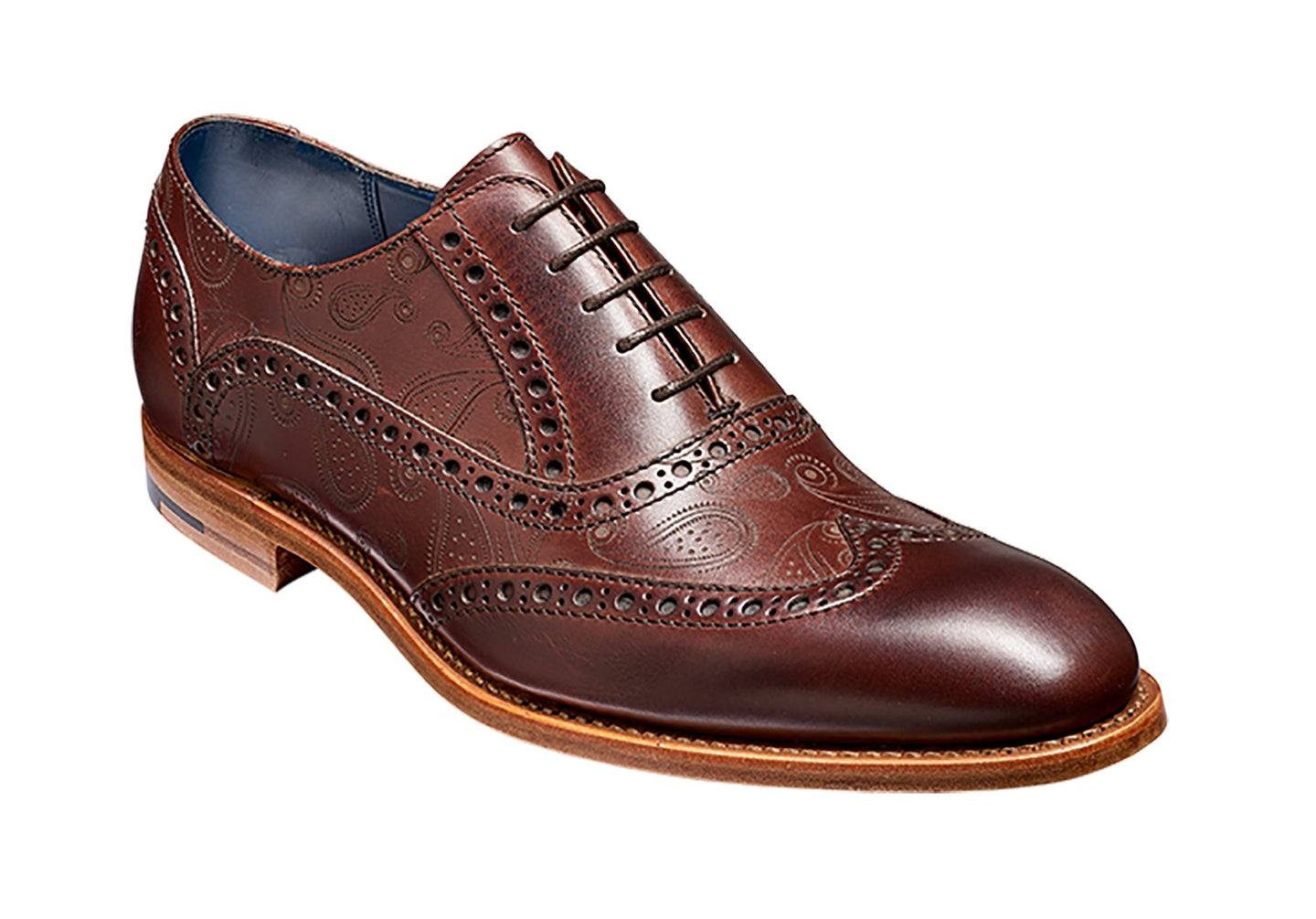 Walnut Calf/Paisley Laser