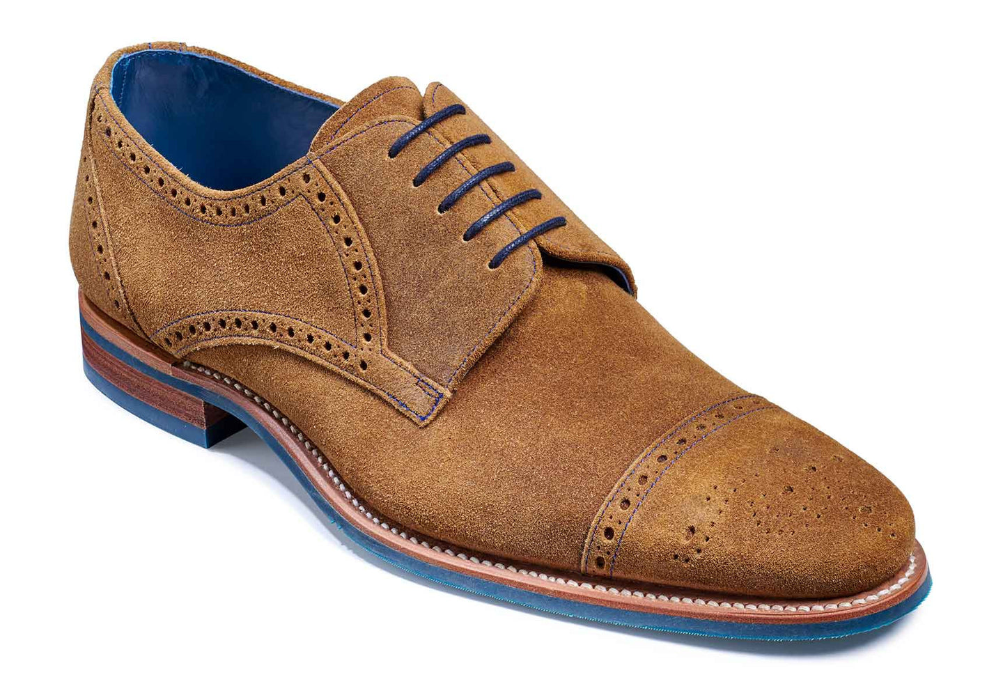 Tan Burnished Suede