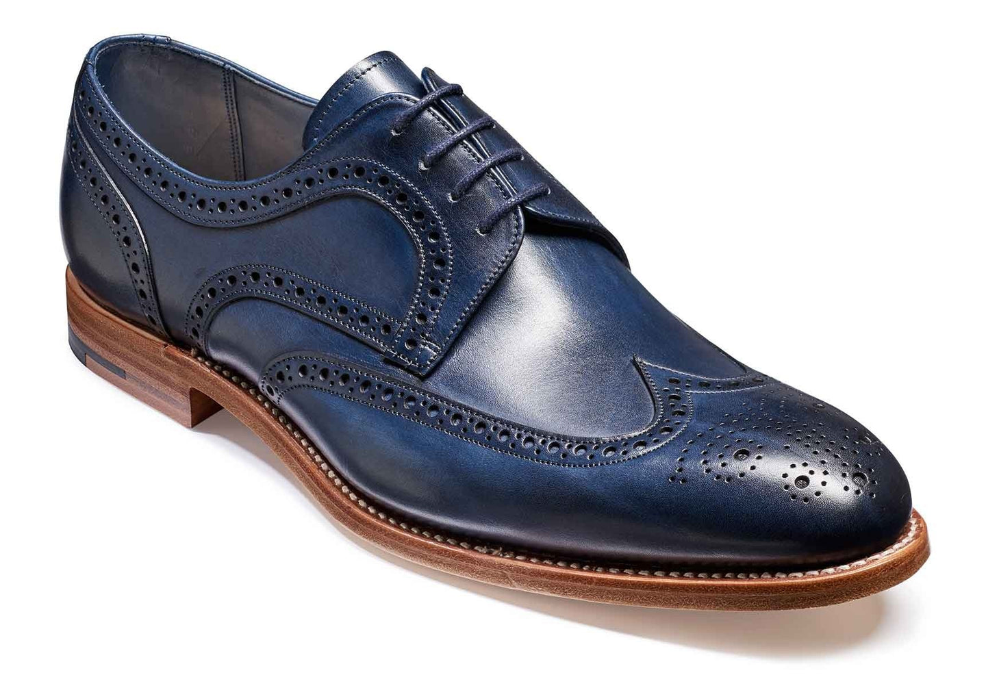 Navy Hand-Painted
