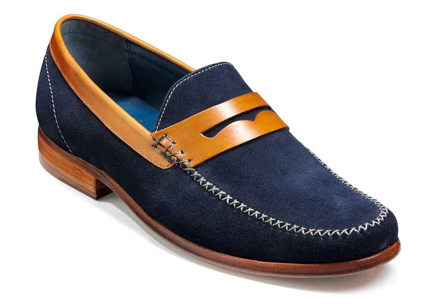 Navy Suede/Cedar Collar
