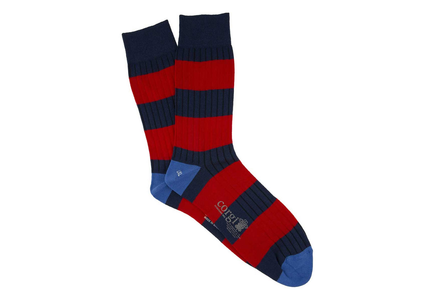 Navy/Crimson