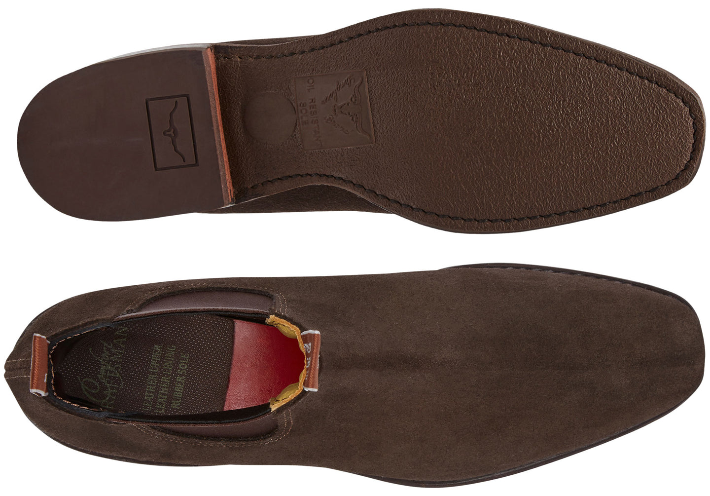 R.M. Williams Comfort Craftsman Suede Chelsea Boot - Chocolate Suede