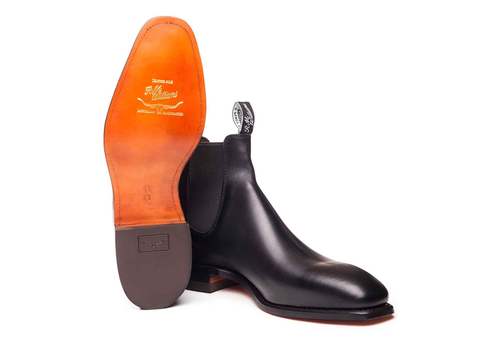 R.M. Williams Classic Craftsman Chelsea Boot - Black