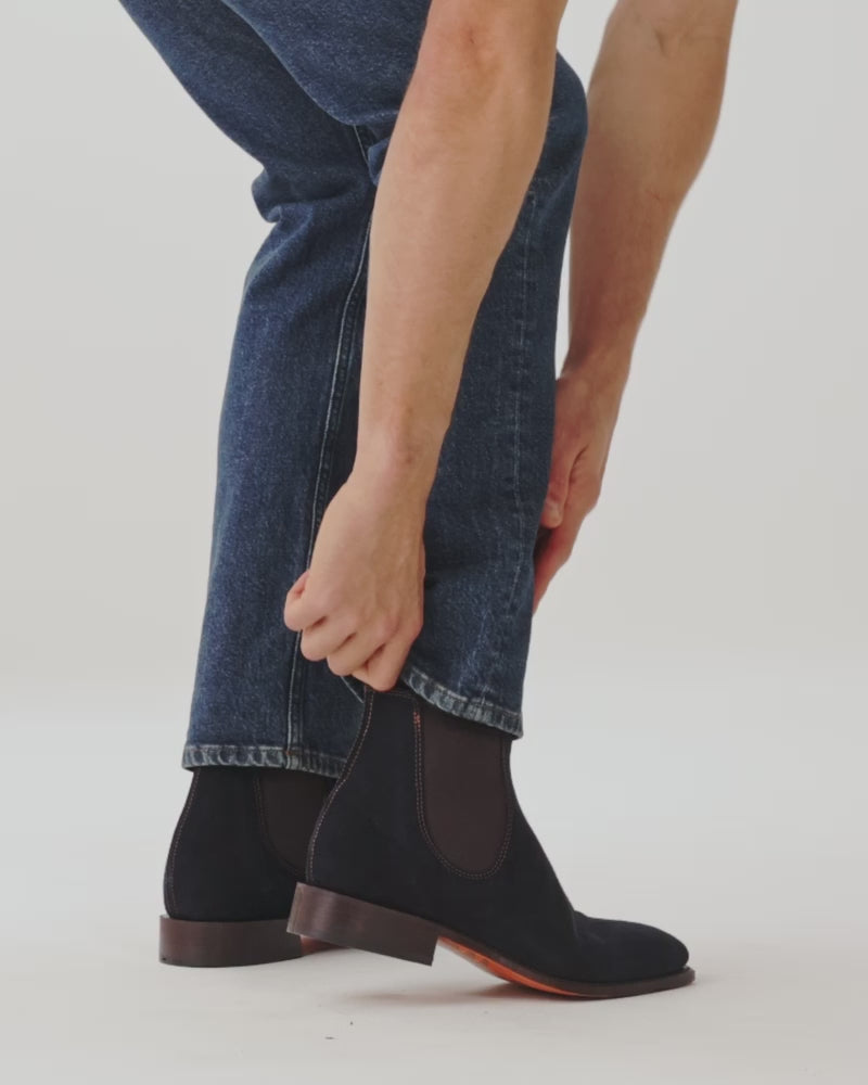 R.M. Williams Heritage Craftsman - Dark Navy | Robinson's Shoes