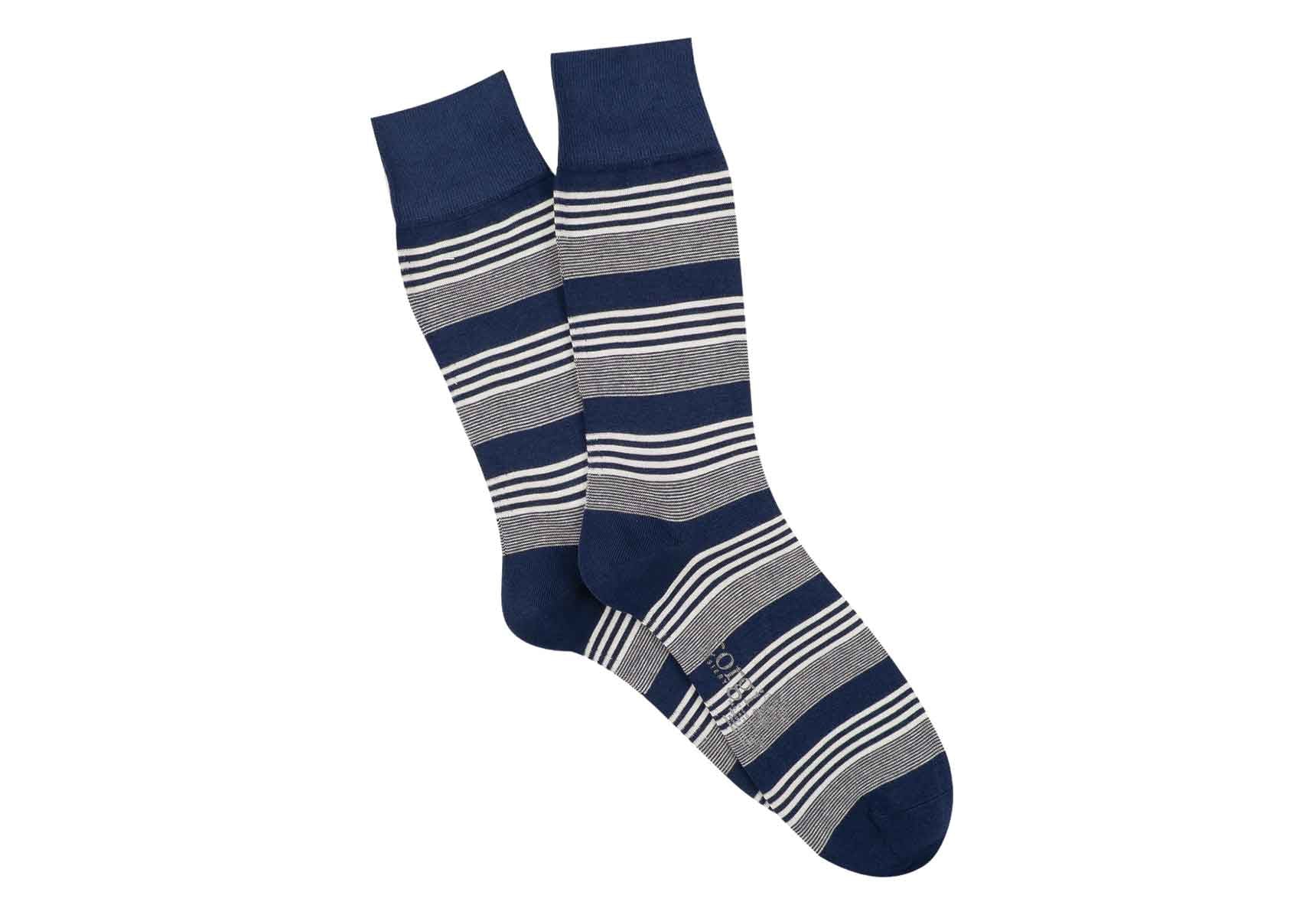Navy/White