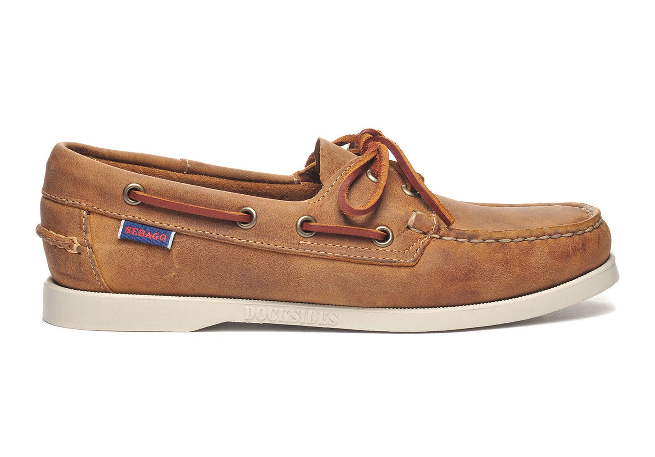 Sebago Dockside Portland Womens Leather Boat Shoe Men s Shoes Robinson s Shoes